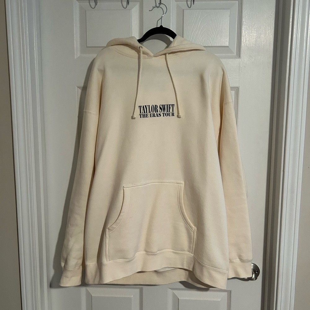 Taylor Swift The Eras Tour Cream Hoodie